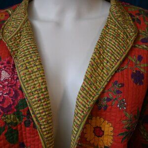 Tropical/floral Jacket/blazer